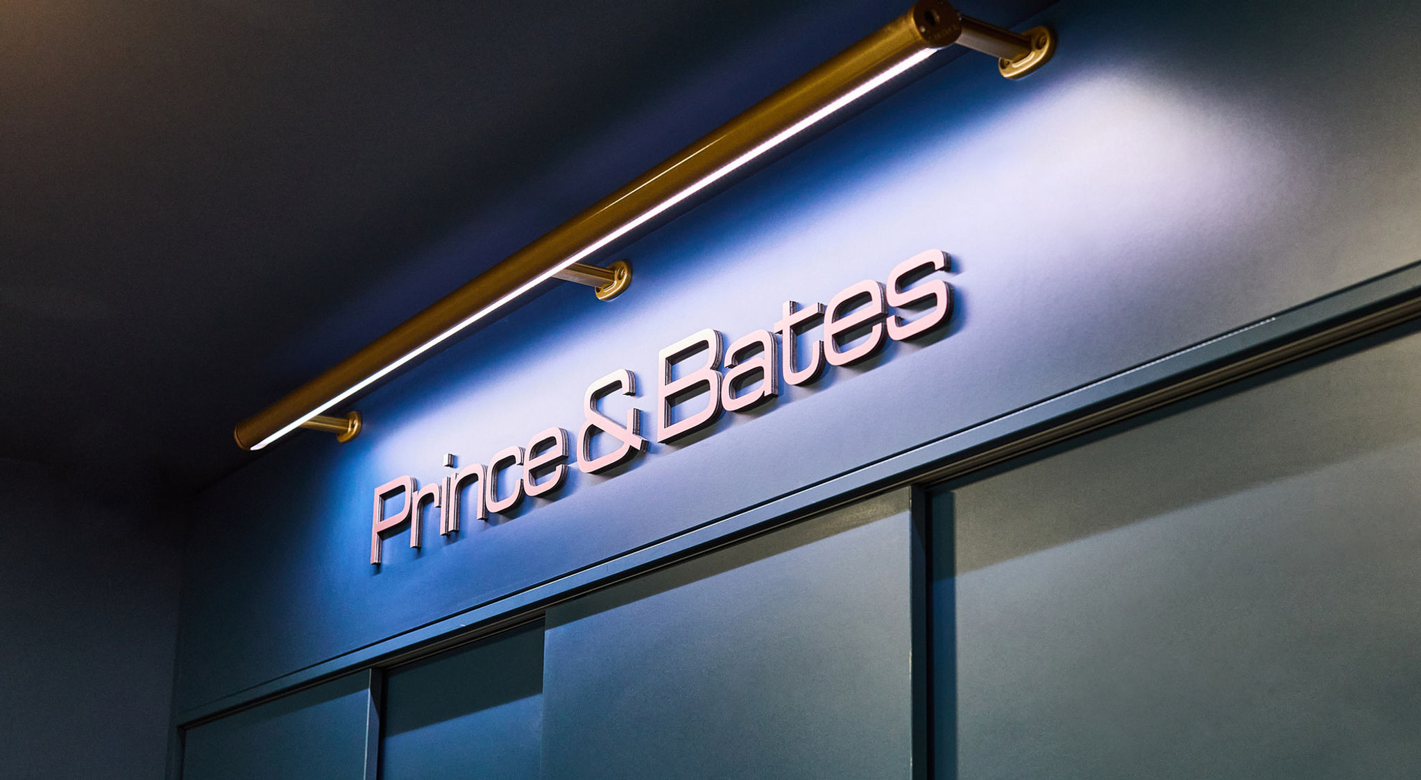 Inside the Prince & Bates showroom in Burton upon Trent