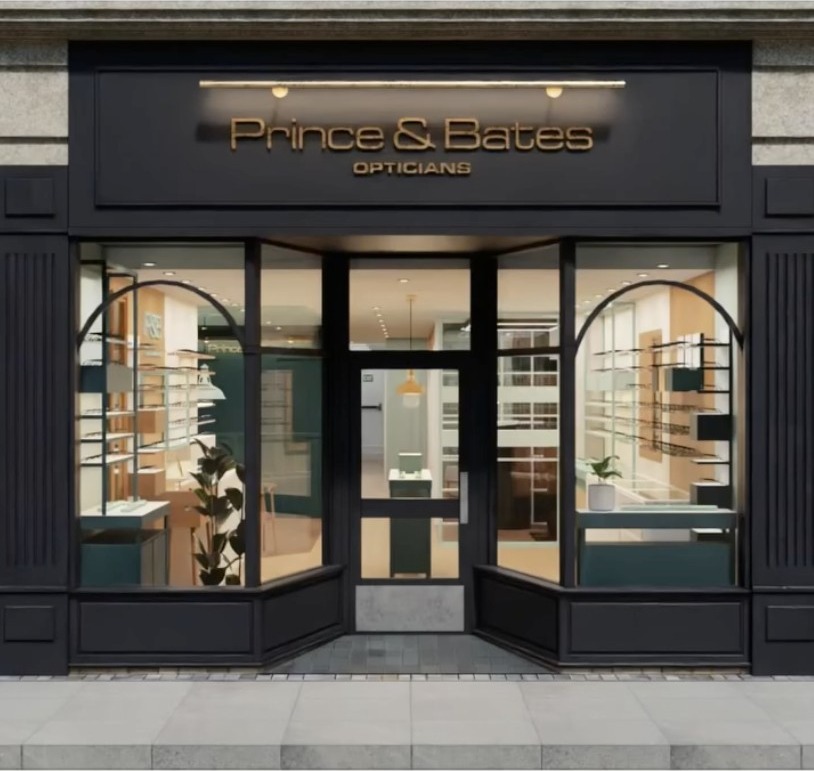 The Prince & Bates shopfront
